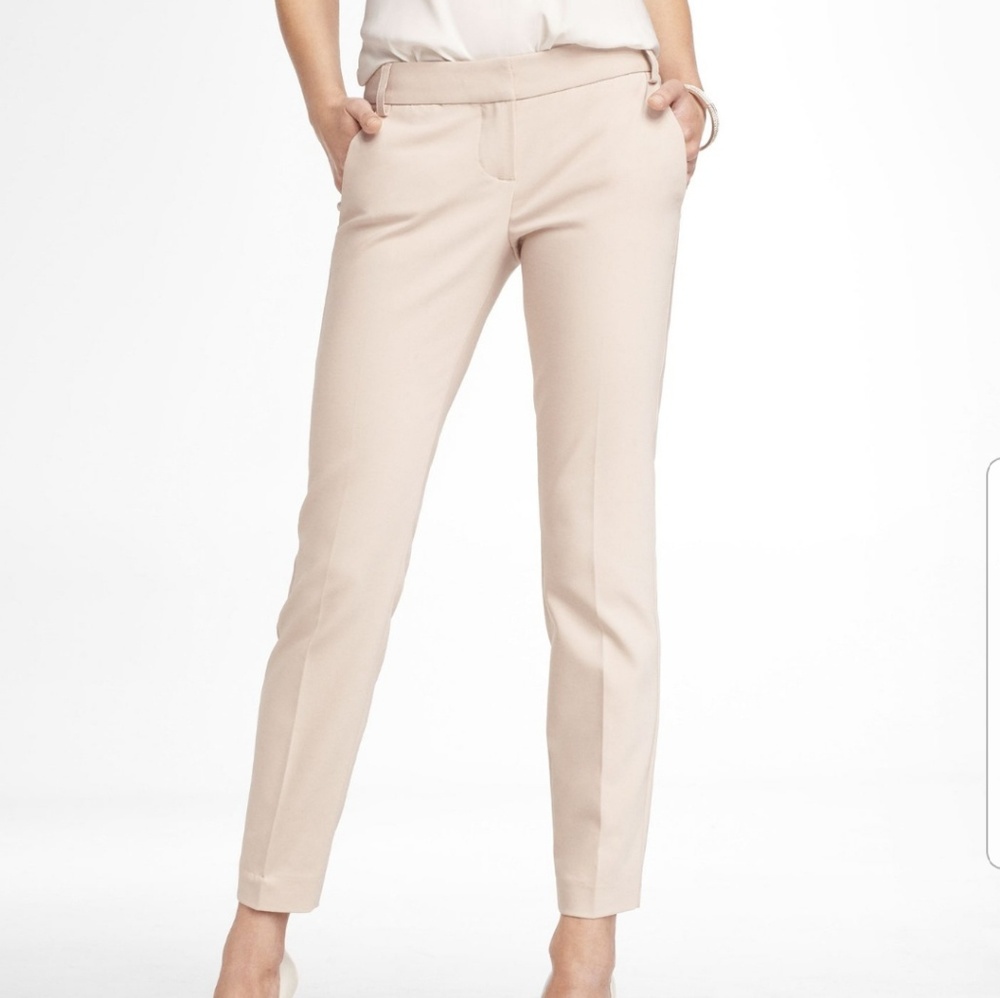 Express Nude Columist Ankle Pants